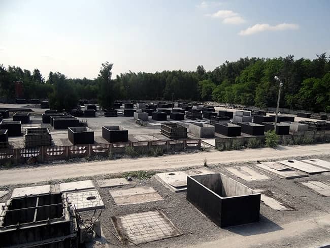 Miesto výroby - betónové septiky Kremnica